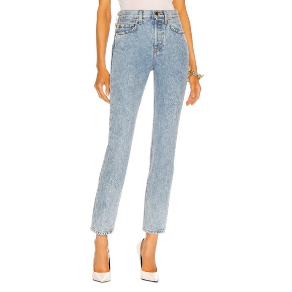 WARDROBE.NYC Denim Jeans in Blue 27 New Womens Ankle Pants - Picture 1 of 15